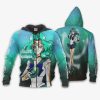 SAILOR MOON Sailor Neptune Michiru Kaioh Zip Up Hoodie