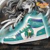 SAILOR MOON Sailor Neptune Sea-Green Air Jordan 1 High Sneakers