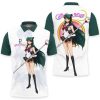 SAILOR MOON Sailor Pluto White Polo Shirt