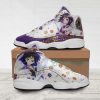 SAILOR MOON Sailor Saturn White Purple Air Jordan 13 Shoes