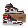 SAILOR MOON Tuxedo Mask Black White Air Jordan 1 High Sneakers