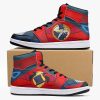 SAILOR MOON Tuxedo Mask Red Air Jordan 1 High Sneakers