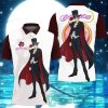SAILOR MOON Tuxedo Mask White Polo Shirt