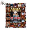ABBA 50 Years 1974 – 2024 Fleece Blanket