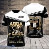 ABBA 50th Anniversary Signature T-Shirt