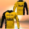 ABBA Yellow Black Pullover Hoodie