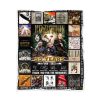 Led Zeppelin 55 Years 1968 – 2023 Signature Fleece Blanket