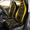 Led Zeppelin Black Yellow Car Seat Covers
