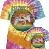 Led Zeppelin Icarus 1975 Tie Dye T-Shirt
