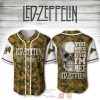 Led Zeppelin Skull Baseball Jersey