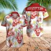 Led Zeppelin Tropical Flower Hawaiian Shirt