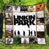 Linkin Park Band Minutes To Midnight Quilt Blanket