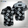 Linkin Park Tropical Grey Flower Hawaiian Shirt