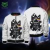 Pink Floyd The Wall White Bomber Jacket
