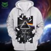Pink Floyd The Wall White Zip Up Hoodie