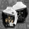 Queen Rock Band 50th Anniversary 1970 2020 Pullover Hoodie