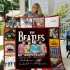 The Beatles 60 Years Quilt Blanket