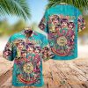 The Beatles Blue Hawaiian Shirt