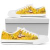 The Beatles Yellow Low Top Shoes
