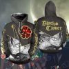 BLACK CLOVER Asta Leaf Symbol Zip Up Hoodie