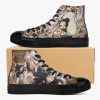 BLACK CLOVER Charmy Pappitson Black High Top Shoes