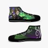 BLACK CLOVER Finral Roulacase Green Black High Top Shoes