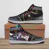 BLACK CLOVER Gordon Agrippa Grey Black Air Jordan 1 High Sneakers