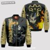 BLACK CLOVER Magna Swing Black Bomber Jacket