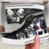 BLACK CLOVER Secre Swallowtail Black Bull High Top Shoes