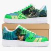 BLACK CLOVER Yuno Green Air Force 1 Shoes