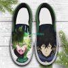 BLACK CLOVER Yuno Green Slip On Shoes
