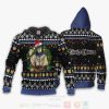 BLACK CLOVER Yuno Ugly Christmas Zip Up Hoodie