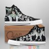BLEACH Byakuya Kuchiki Manga High Top Shoes