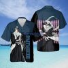 BLEACH Byakuya Kuchiki Navy Black Hawaiian Shirt