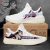 BLEACH Byakuya Kuchiki White Yeezy Boost Sneakers