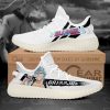BLEACH Grimmjow Jaegerjaquez White Yeezy Boost Sneakers