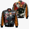 BLEACH Ichigo Kurosaki Black Orange Bomber Jacket