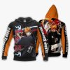 BLEACH Ichigo Kurosaki Black Orange Pullover Hoodie