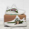 BLEACH Kisuke Urahara White Yeezy Boost Sneakers