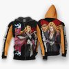 BLEACH Rangiku Matsumoto Black Zip Up Hoodie