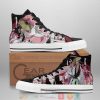 BLEACH Shunsui Kyōraku Pink High Top Shoes