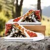 BLEACH Genryusai Shigekuni Yamamoto The Burnout Inferno High Top Shoes
