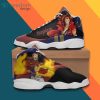 BLACK CLOVER Fuegoleon Vermillion Brown Air Jordan 13 Shoes