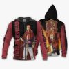 BLACK CLOVER Fuegoleon Vermillion Crimson Lion Zip Up Hoodie