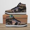BLACK CLOVER Gauche Adlai Brown Air Jordan 1 High Sneakers