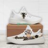 BLACK CLOVER Gauche Adlai White Yeezy Boost Sneakers