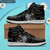BLACK CLOVER Zora Ideale Black Air Jordan 1 High Sneakers