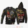 BLACK CLOVER Zora Ideale Black Bull Zip Up Hoodie