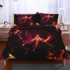 BLEACH Genryusai Shigekuni Yamamoto Fire Bedding Set