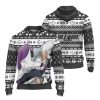 BLEACH Genryusai Shigekuni Yamamoto Ugly Christmas Pullover Hoodie